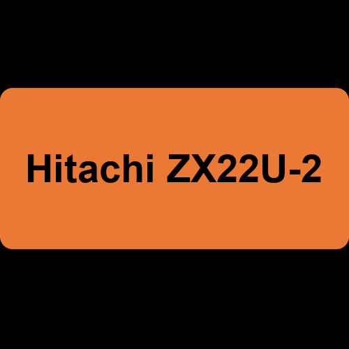 Hitachi ZX22U-2